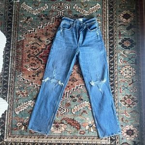 Abercrombie curve love - straight leg jeans NWOT